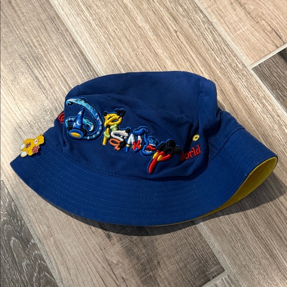 Disney Blue Embroidered Bucket Hat - Picture 2 of 4